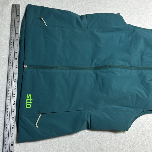 Stio Women’s Fernos Insulated Vest Size Small Teal Green Hillside Spruce NWT New - Picture 9 of 15